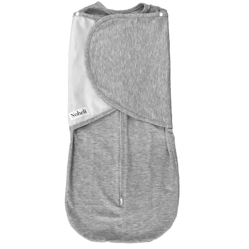 Noheli Svøb - Heathered Grey til Bedre Babysøvn