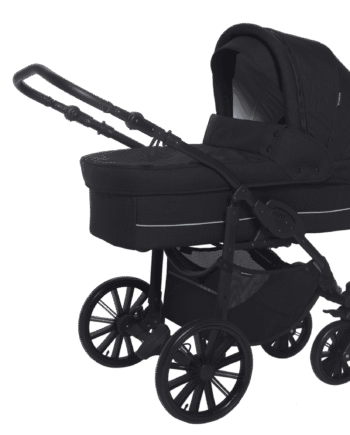 Nordic Lux Barnevogn i Dusty Black - Komfortabel og Smidig