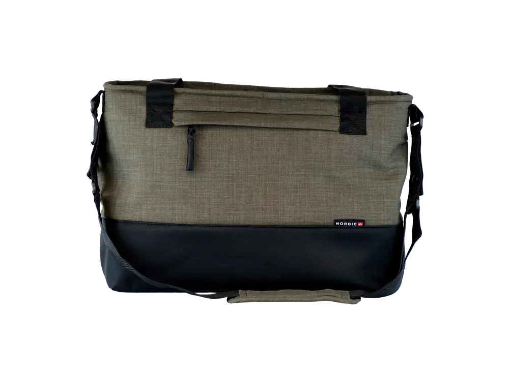 Luksus Pusletaske i Dusty Olive – Praktisk og Stilfuld