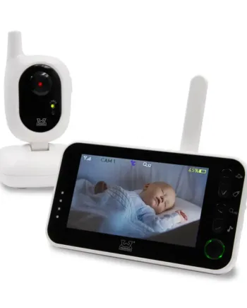 Padwico Videobabyalarm - Hvid med Fleksible Funktioner