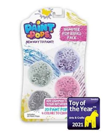 Paint Pops Shimmer Pop Genopfyldningspakke - Kreativ Leg!