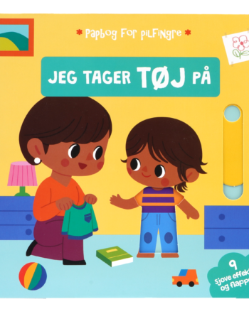 Papbog For Pilfingre Jeg Tager Tøj På