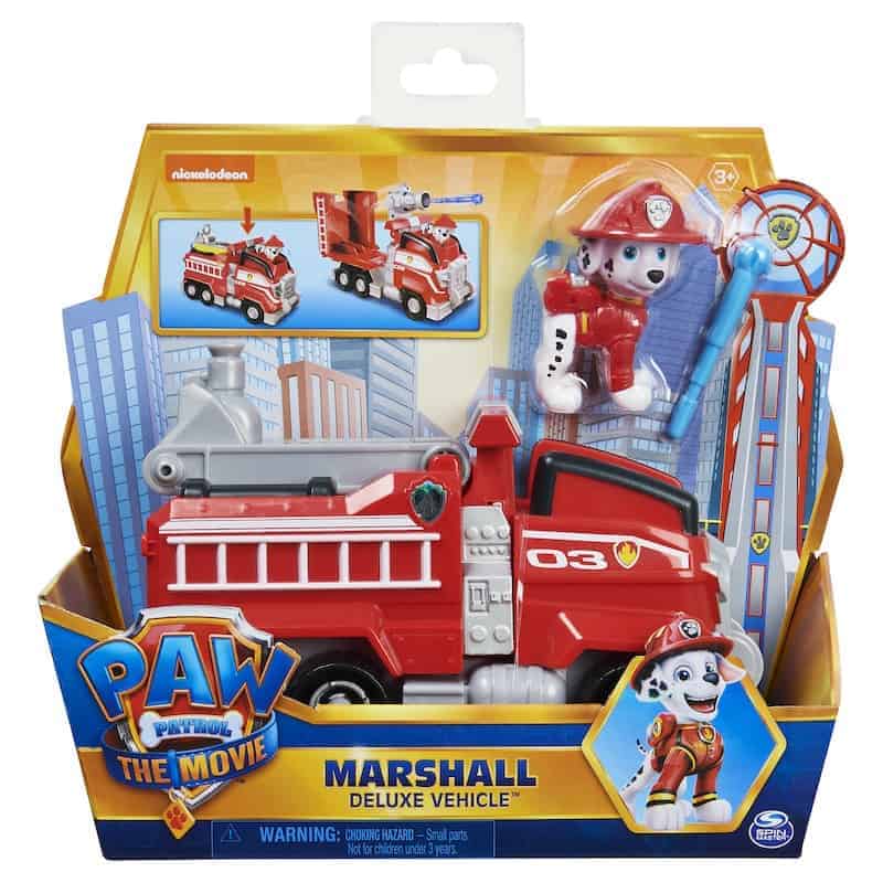 Paw Patrol Movie Køretøj - Marshall Redningsvogn