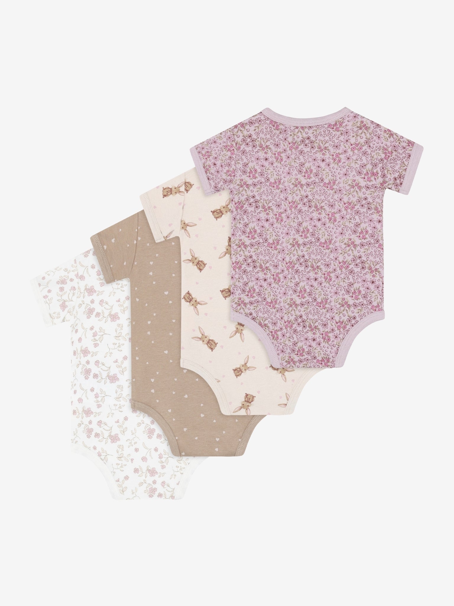Pippi Kortærmet Body   Stk Violet Ice 50