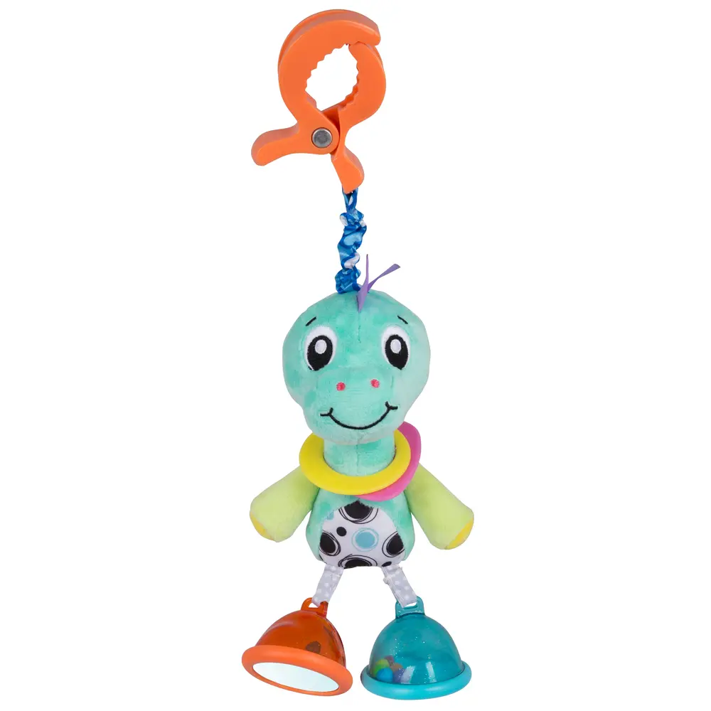 Farverigt Dino Barnevognsophæng fra Playgro - Sjovt Legetøj!