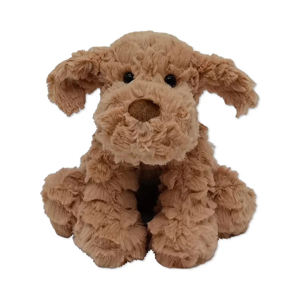 Nuttet Plys Hund fra Magni – Krammevenlig Bamse 16 cm