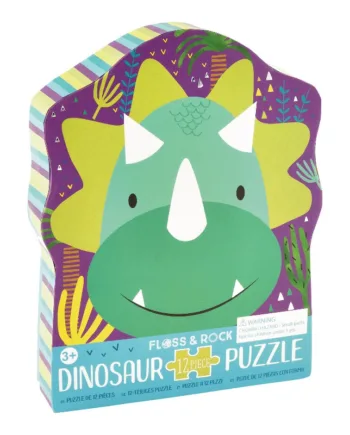 Dino Puslespil med 12 Brikker - Fantastisk Tilbud!