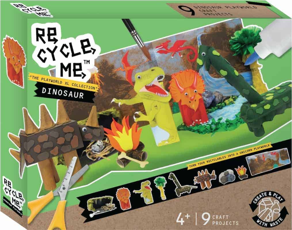 Re-cycle-me Dinosaur Legesæt – Kreativ Leg og Læring!