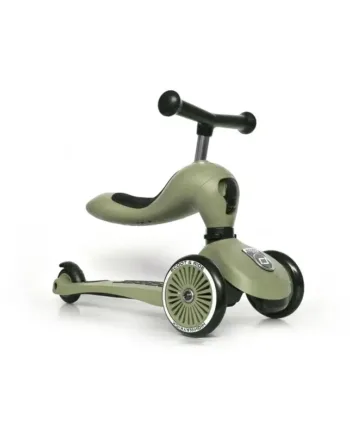 Scoot And Ride Highwaykick 1 – Olive Løbehjul Tilbud