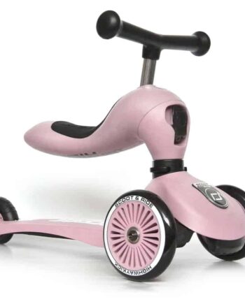 Scoot And Ride Highway Kick - Rose 2-i-1 Løbehjul Tilbud