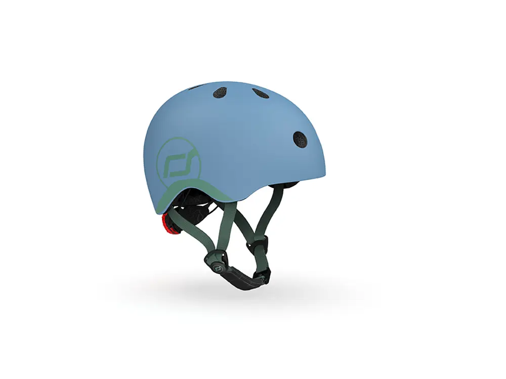 Sikker Cykelhjelm til Børn - Hjelm Xxs-S Steel Tilbud!