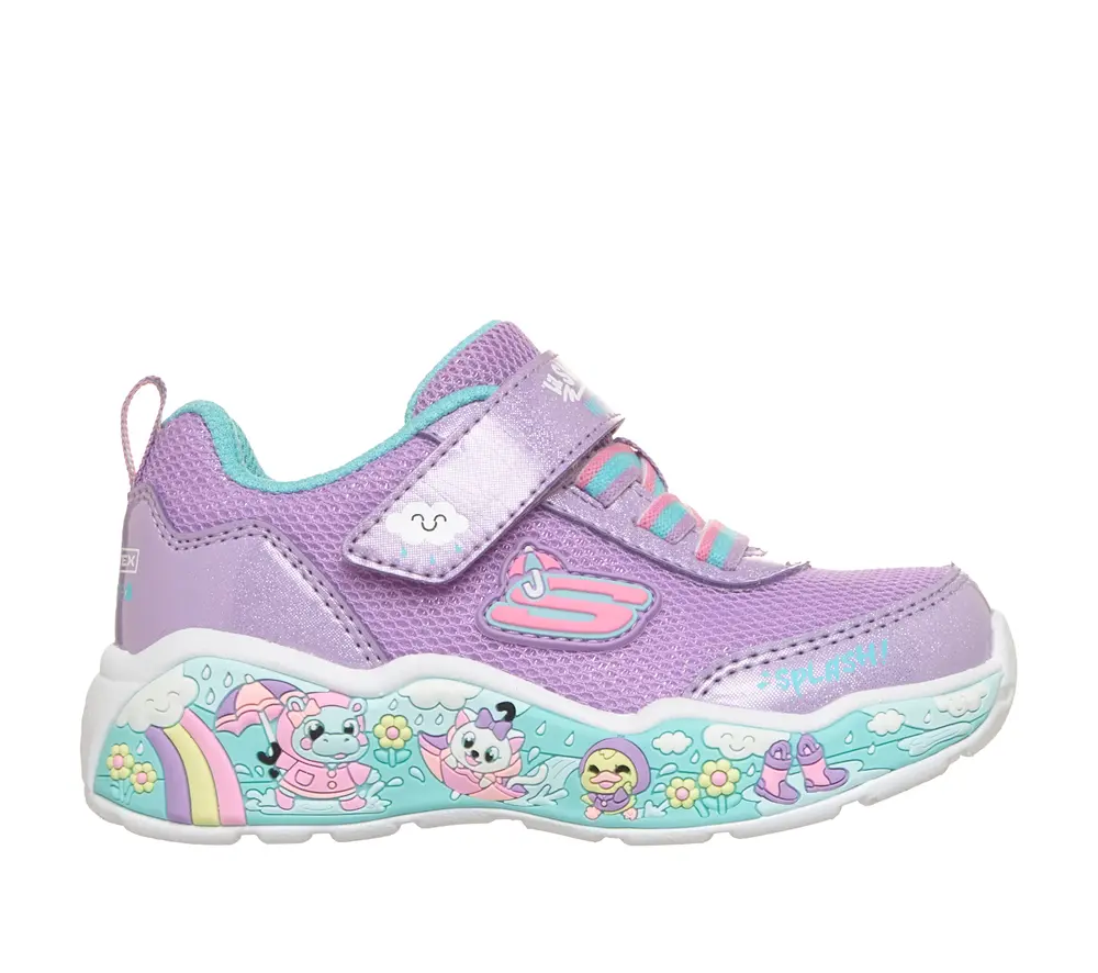 Skechers Play Scene Shimmer Splash Sneakers Purple 23