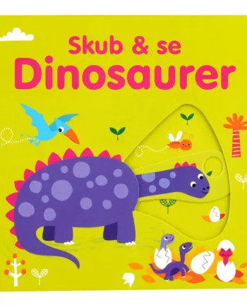 Skub og Se: Dinosaurer - Sjov Papbog til Børn