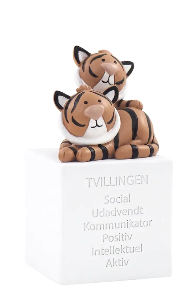 Håndmalet Tvillingerne Sparegris fra Kids By Friis