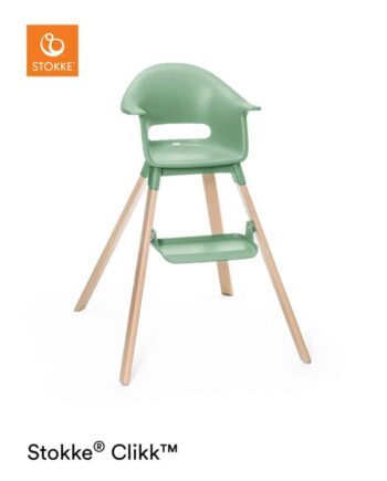 Stokke Clikk Højstol - Clover Green til Måltidet