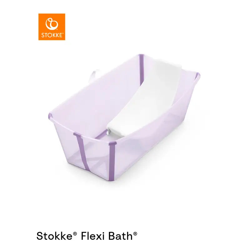 Stokke Flexi Bath Sampak Lavender - Sammenklappeligt badekar
