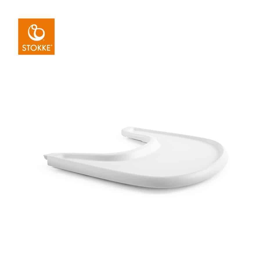 Stokke Tray Hvid – Ideel til Tripp Trapp Stolen