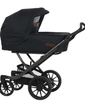 Stork Free Barnevogn i Carbon og Midnight Melange - Udsalg!