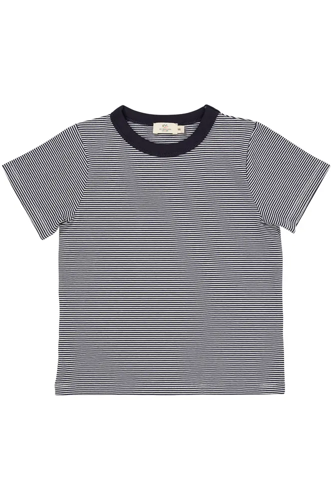 Stribet T-shirt i Navy fra Copenhagen Colors
