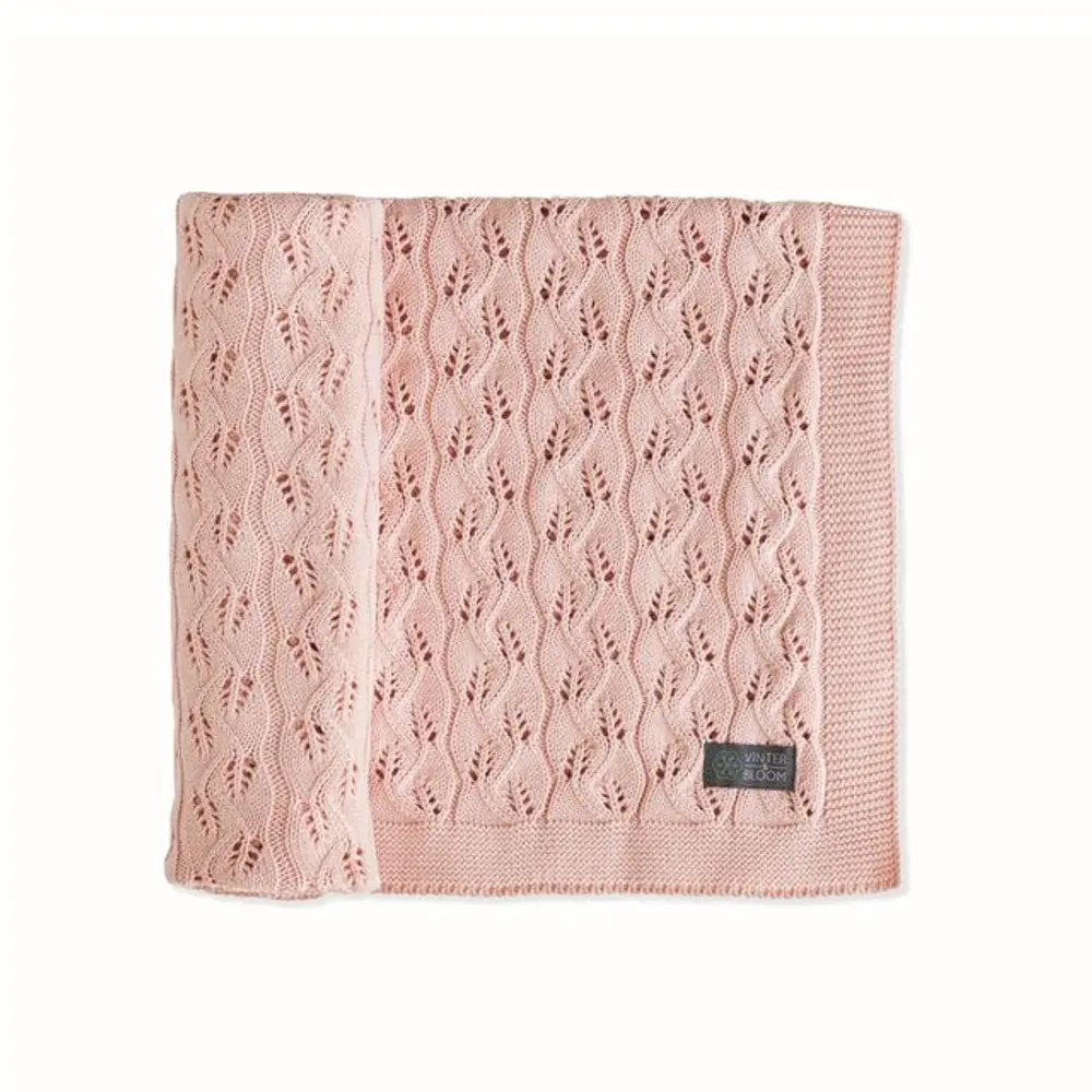 Filt Moment Eko Tæppe - Cloud Pink på Tilbud