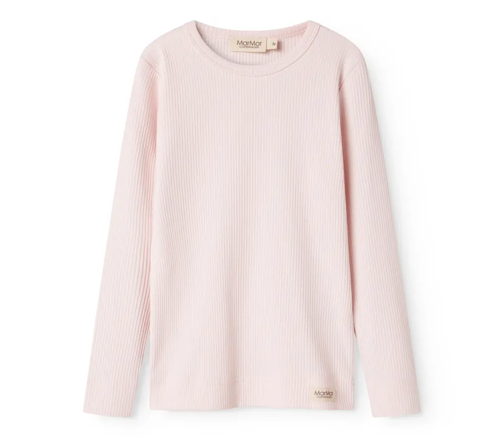Langærmet T-shirt i Rosa fra Marmar Copenhagen