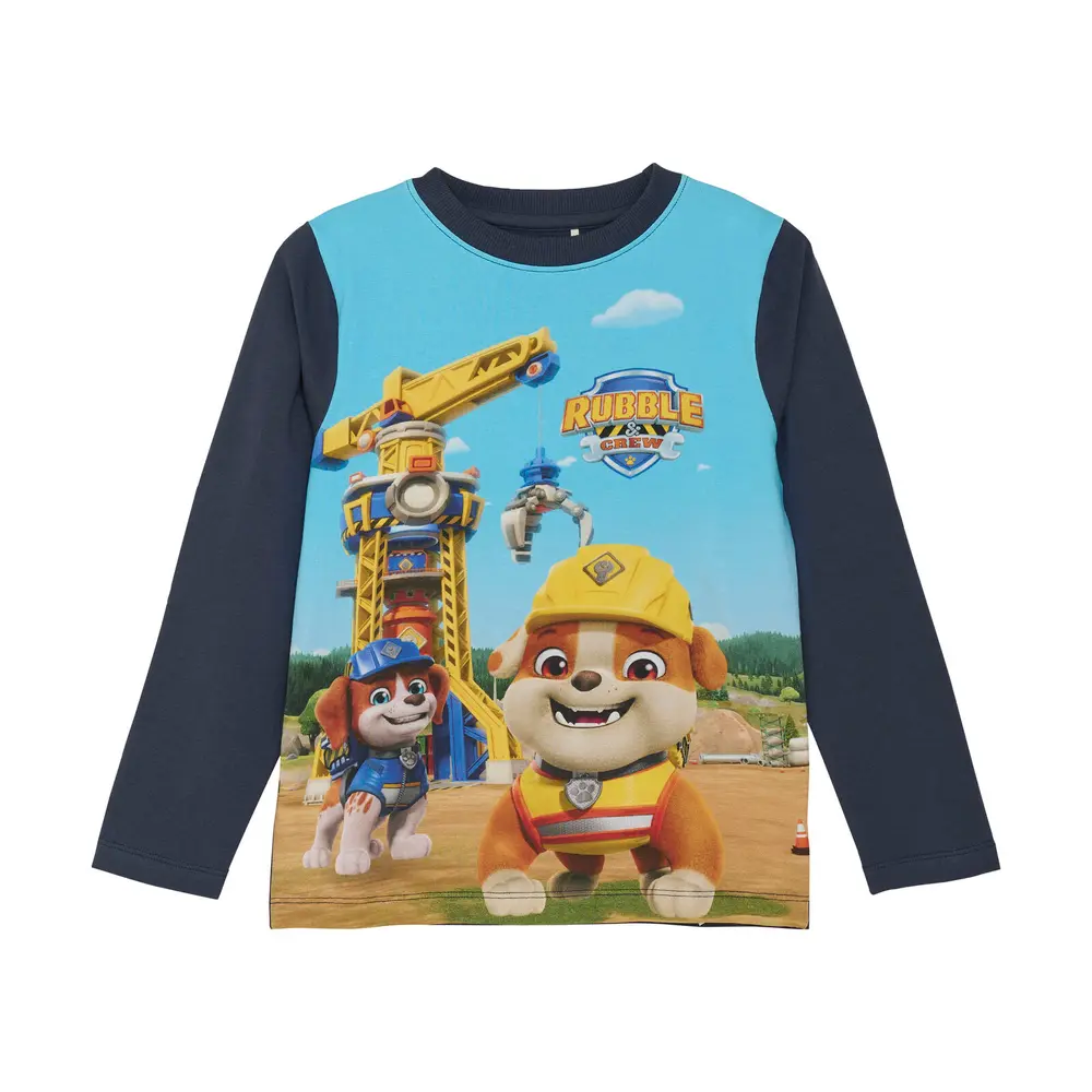 Sej langærmet T-shirt med Paw Patrol print fra Minymo