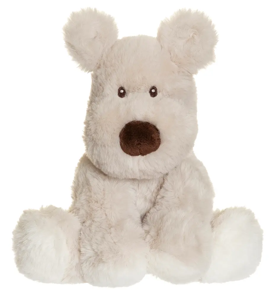 Teddy Mocca Lille Grå Hund - Perfekt Gaveidé!