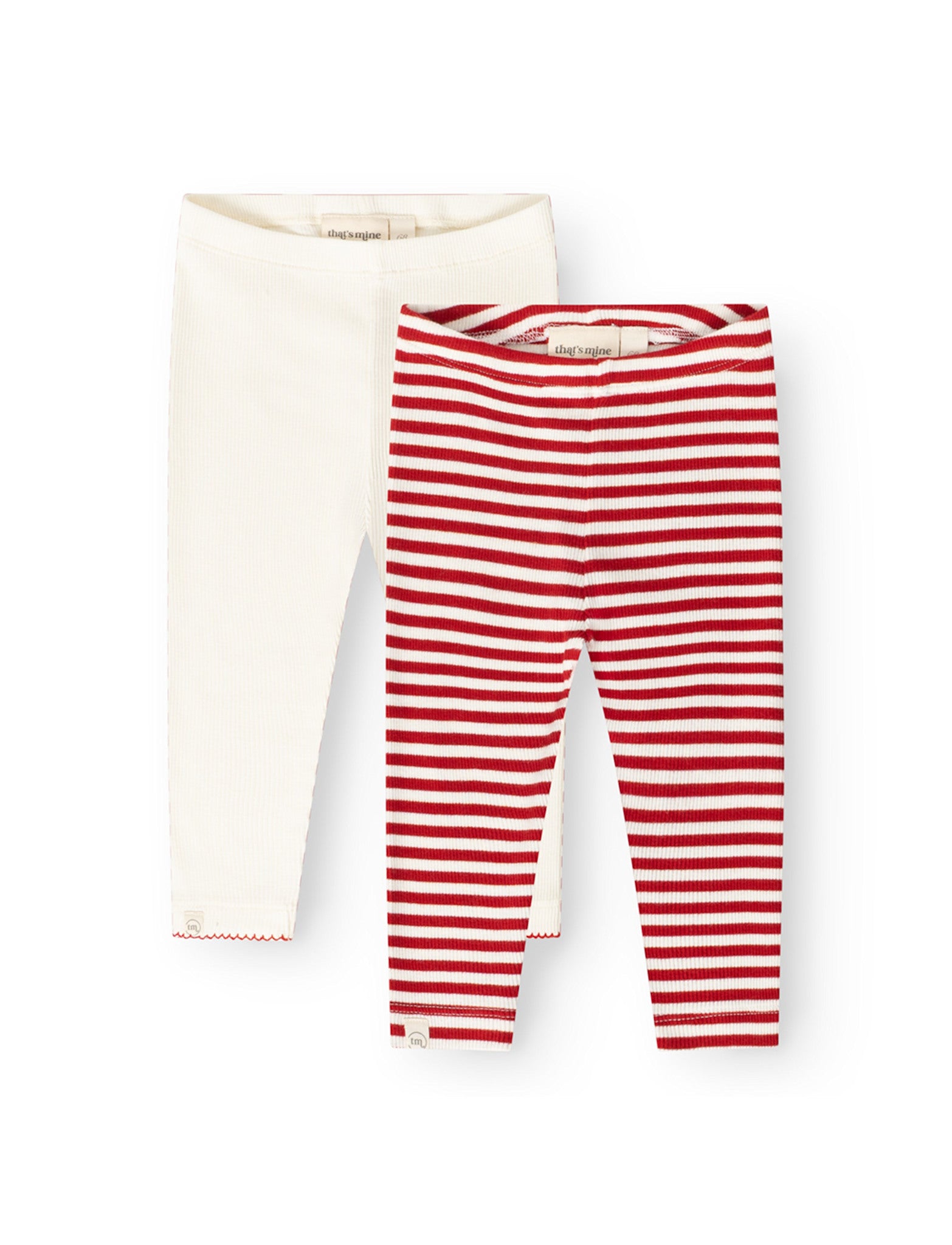 That Apos   Mine Jia Leggings  -pak Red Stripe 50cm 0m