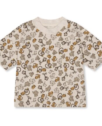 Oversized T-shirt med Jungle Friends til børn – Must-have!