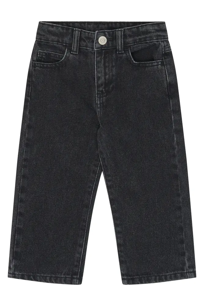 The New Siblings Valu Baggy Fit Jeans Black Denim Wash 104