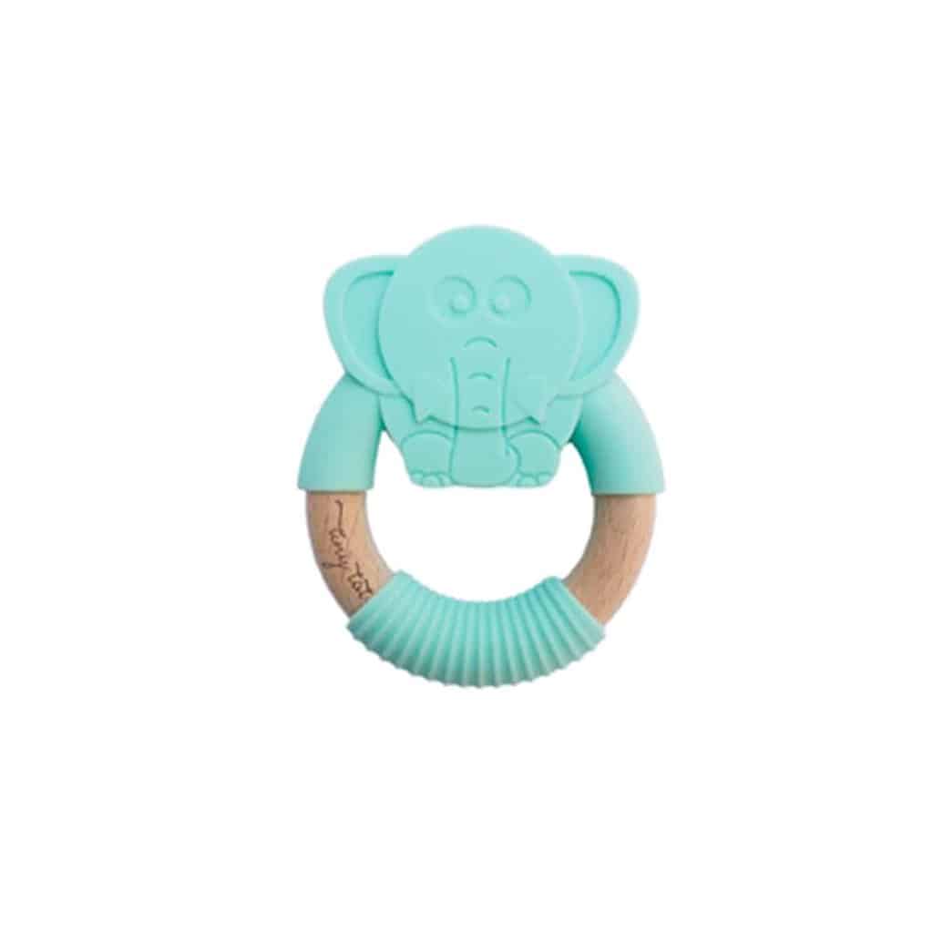 Tiny Tot Bidering Elefant i Mint - Udsalg!