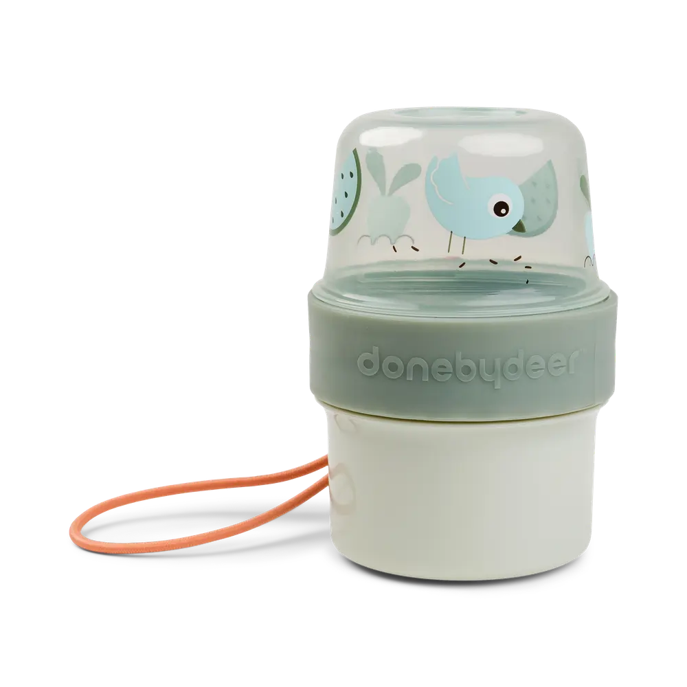To Go Snackbøtte Birdee Grøn - Perfekt til Snacks!