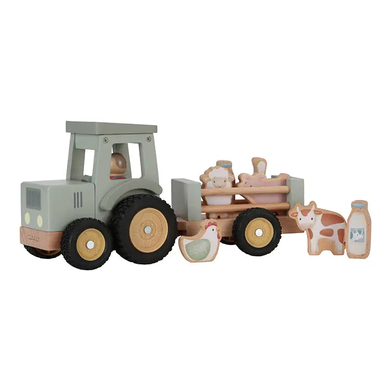 Traktor med Trailer fra Little Dutch – Fantastisk Legetøj!