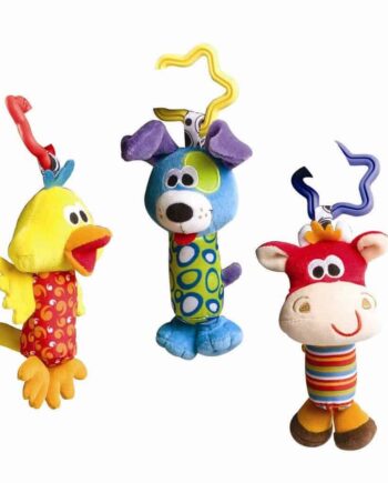 Trinkle Trio Rangle - Farvestrålende Rangler til Baby