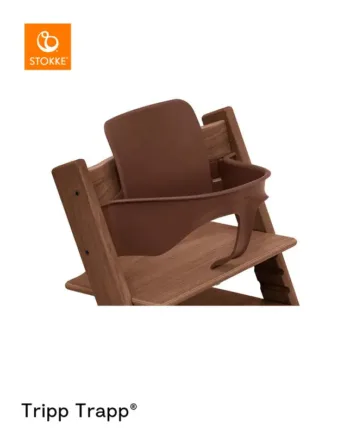 Tripp Trapp Baby Set i Varm Brun – Komfort til Dit Barn