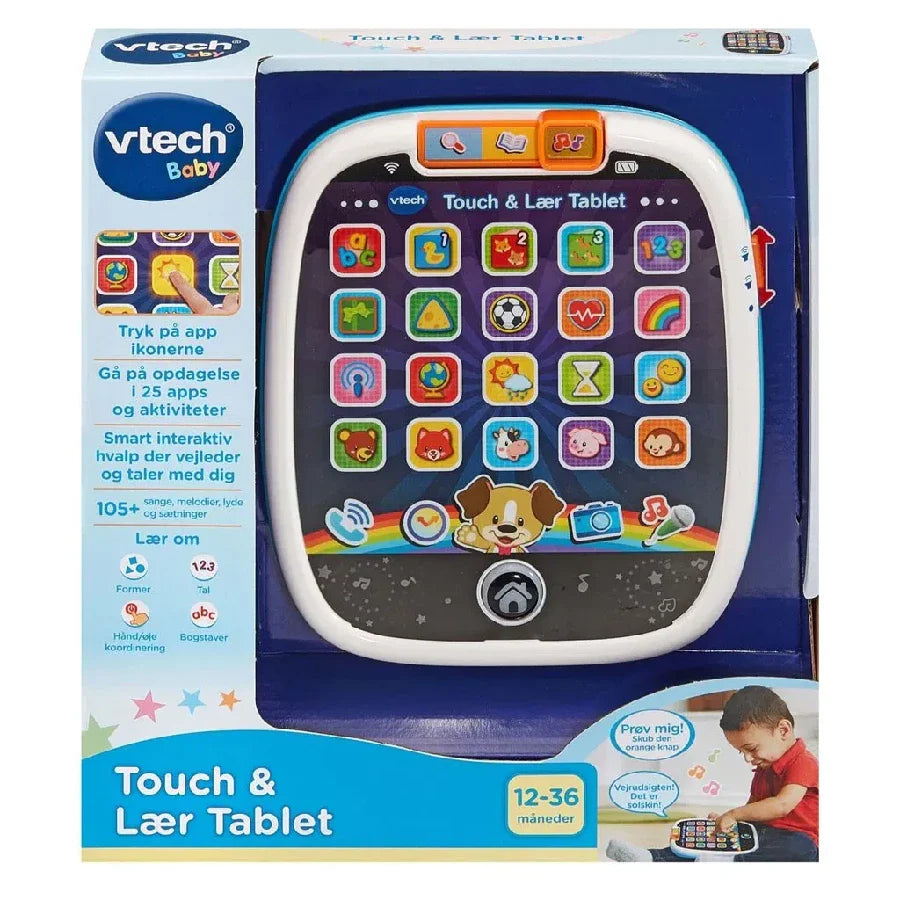 Vtech Touch & Teach Tablet – Læring og Leg Tilbud!