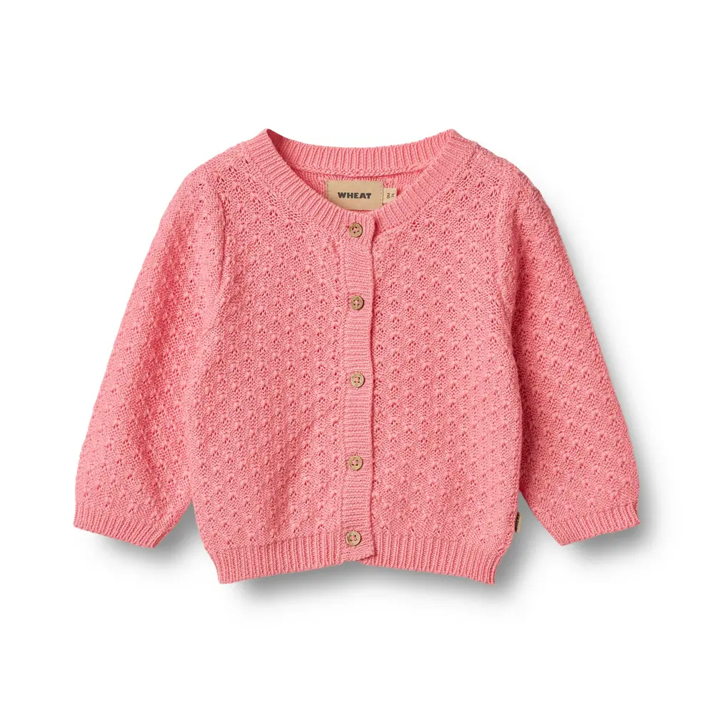 Økologisk Strik Cardigan til Baby – Magnella fra Wheat