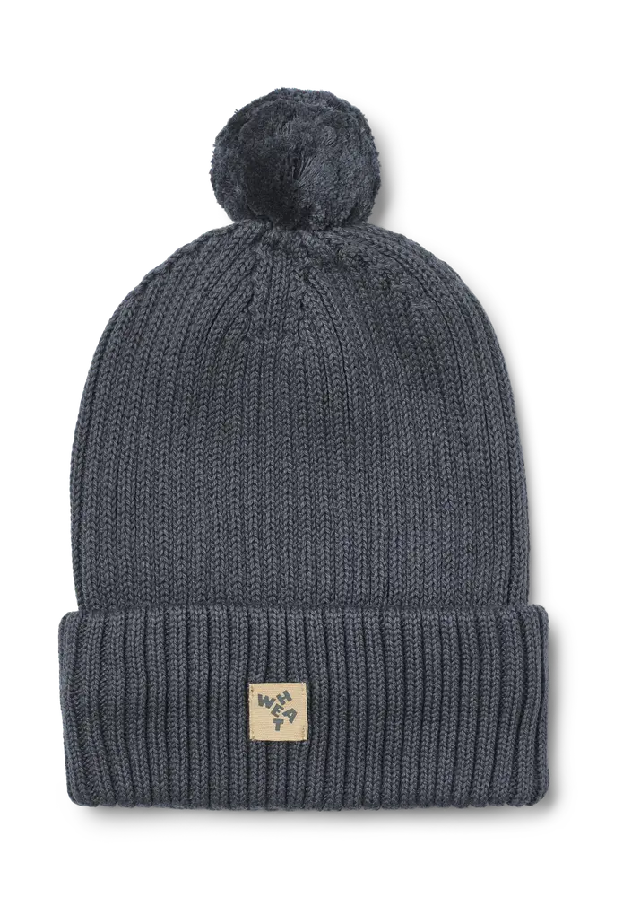 Wheat Habar Strikket Hue Greyblue  -24 Mdr