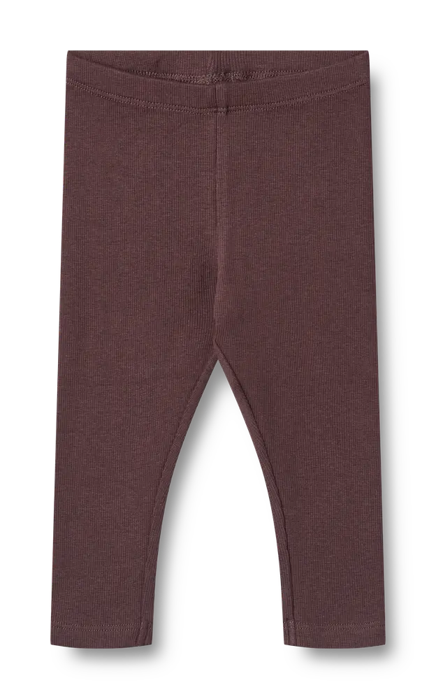 Rib Leggings Maddy fra Wheat - Komfortable børneleggings