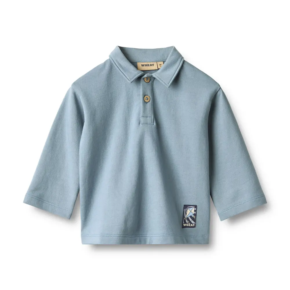 Wheat Vilhelm Sweatshirt Faded Denim 86