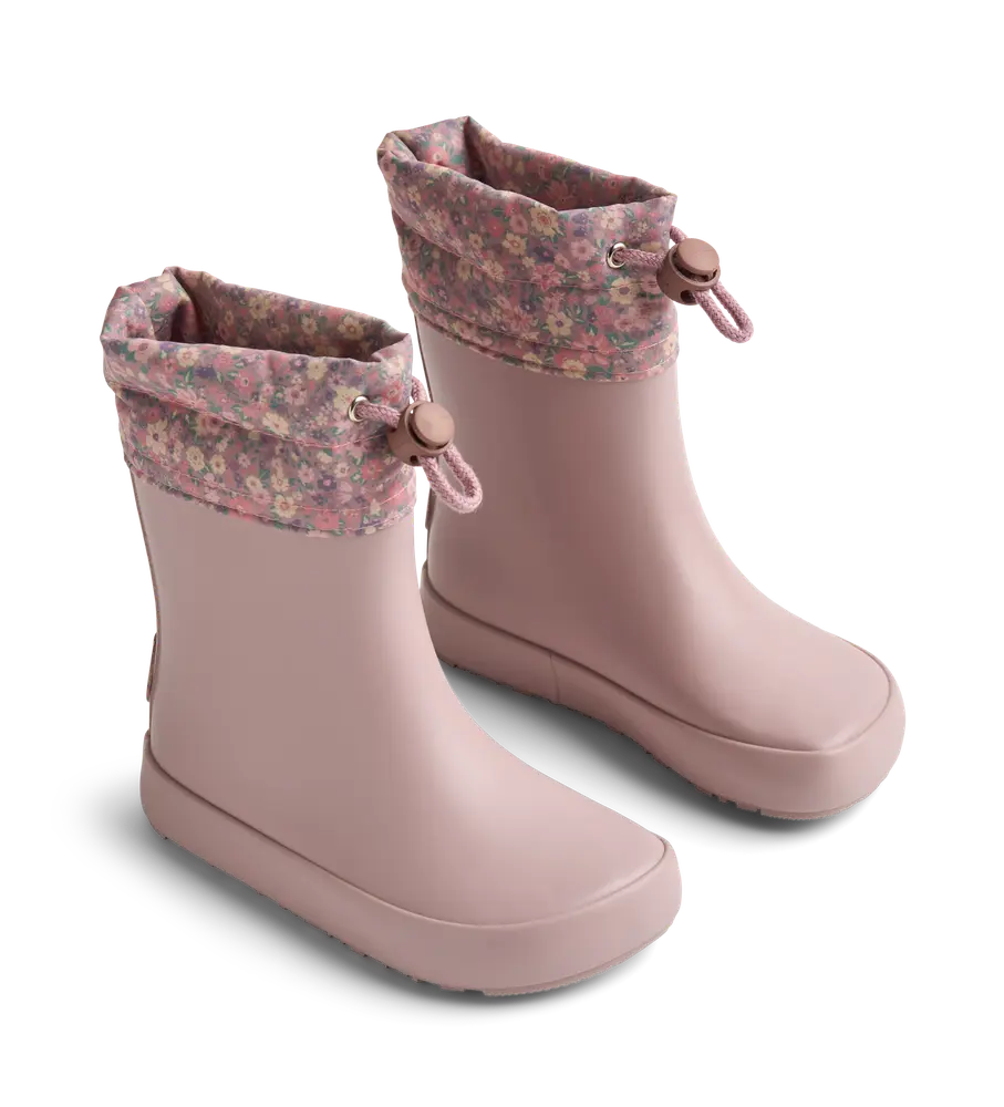 Zerro Barefoot Termo Gummistøvle Powder Flower Meadow 29