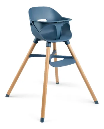 Ziza Højstol Indigo – Dansk Design til Børn, Sikker & Stilfuld